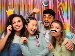 party photo booth